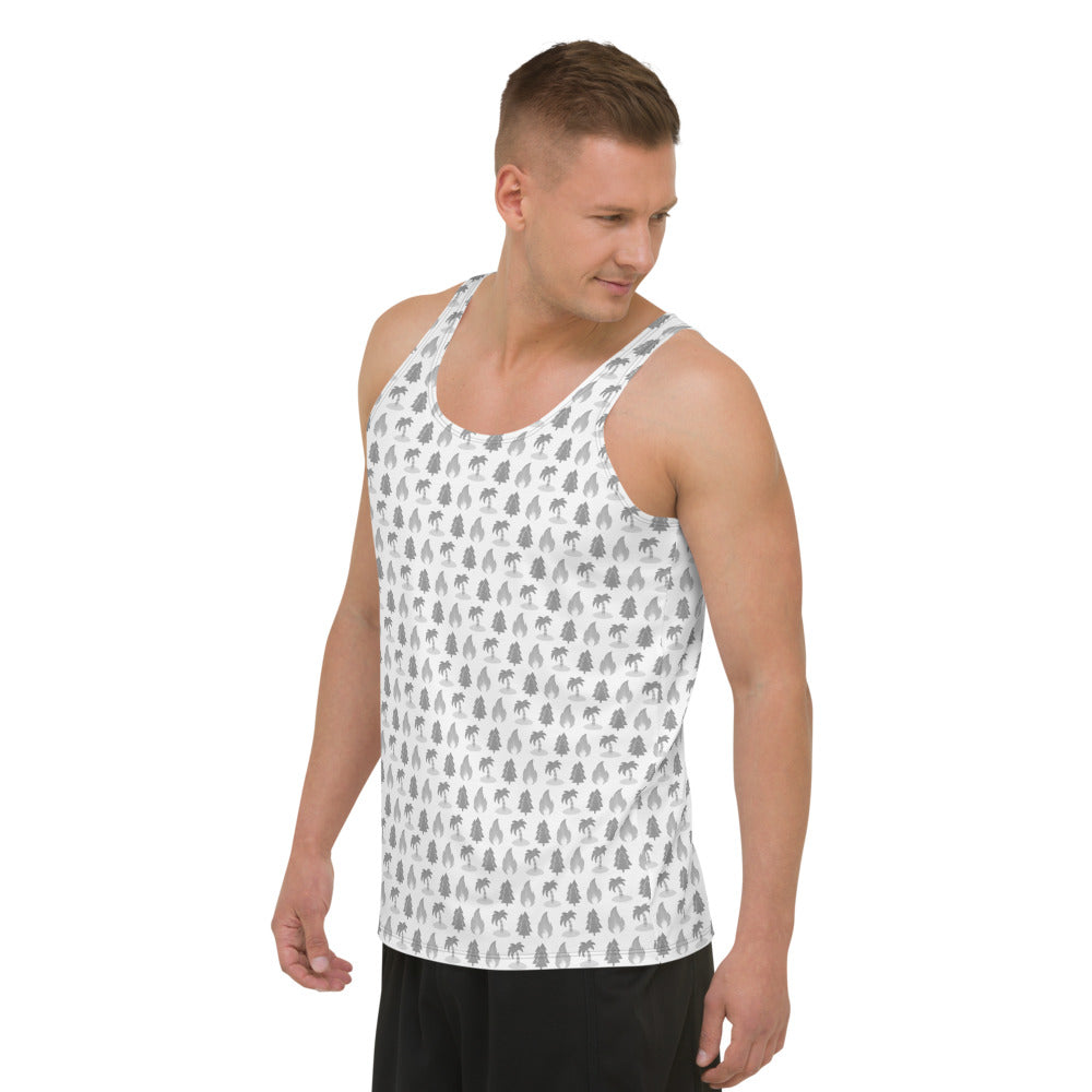 Fire Island Pines Shadow Emoji All Over Tank Top