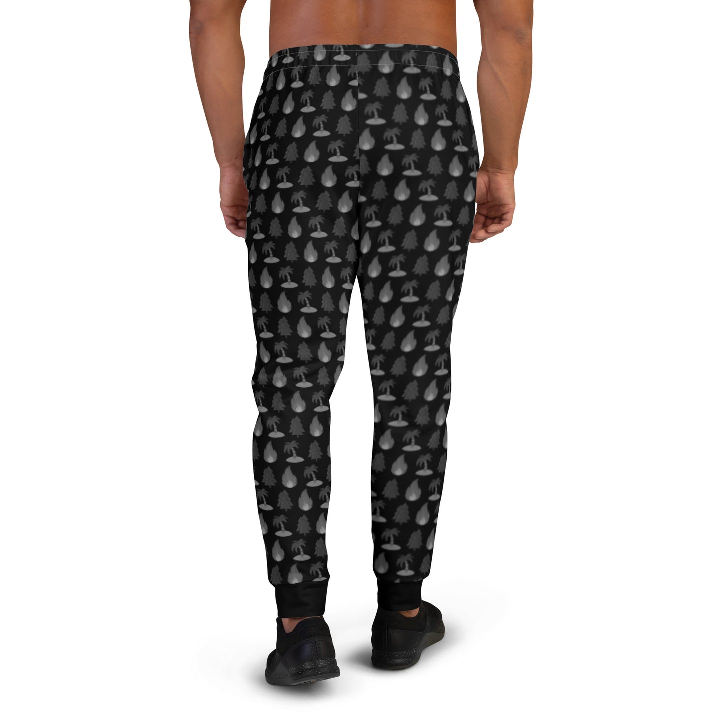 Joggers - Fire Island Pines Shadow Emoji Black