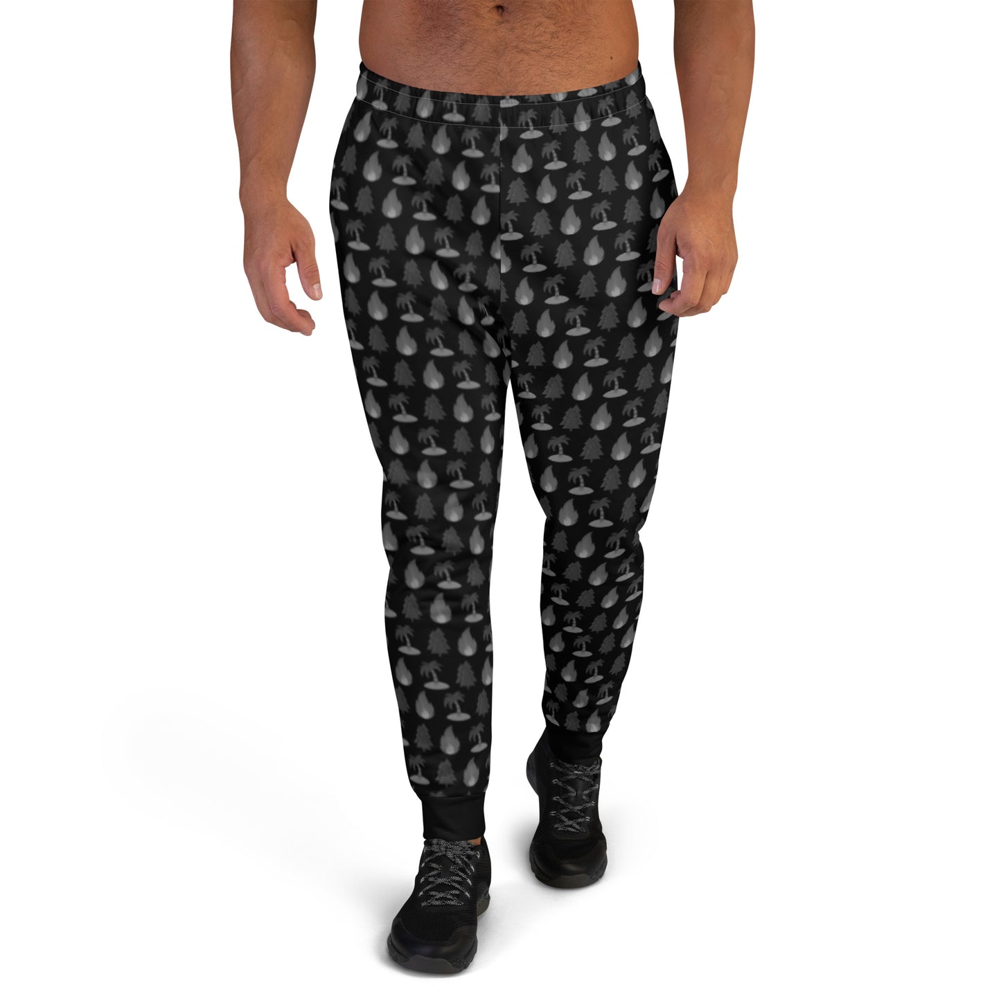 Joggers - Fire Island Pines Shadow Emoji Black