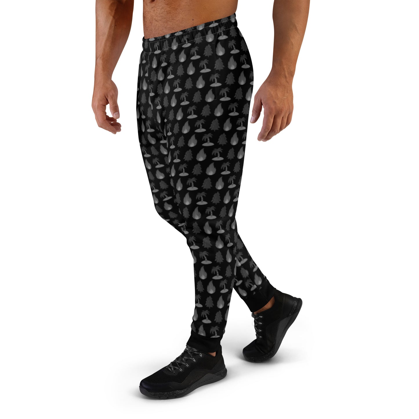 Joggers - Fire Island Pines Shadow Emoji Black