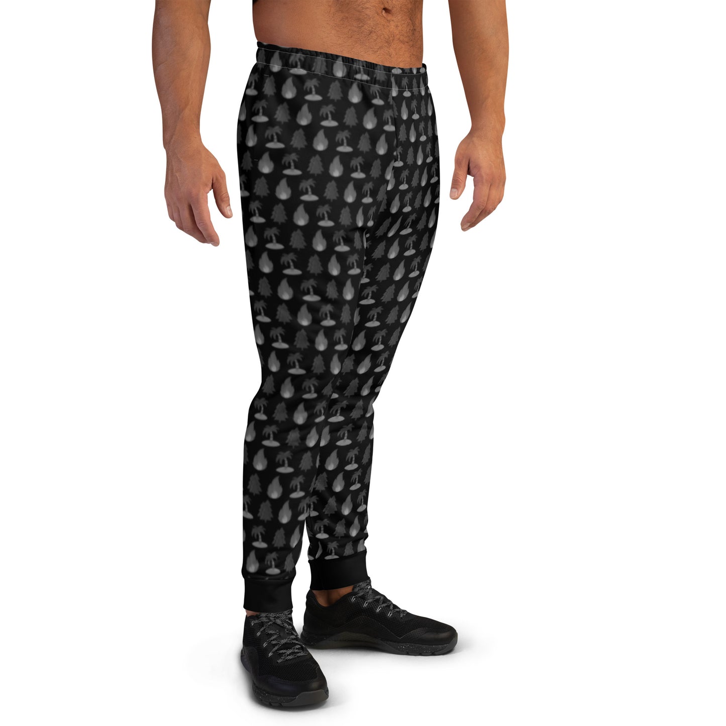 Joggers - Fire Island Pines Shadow Emoji Black