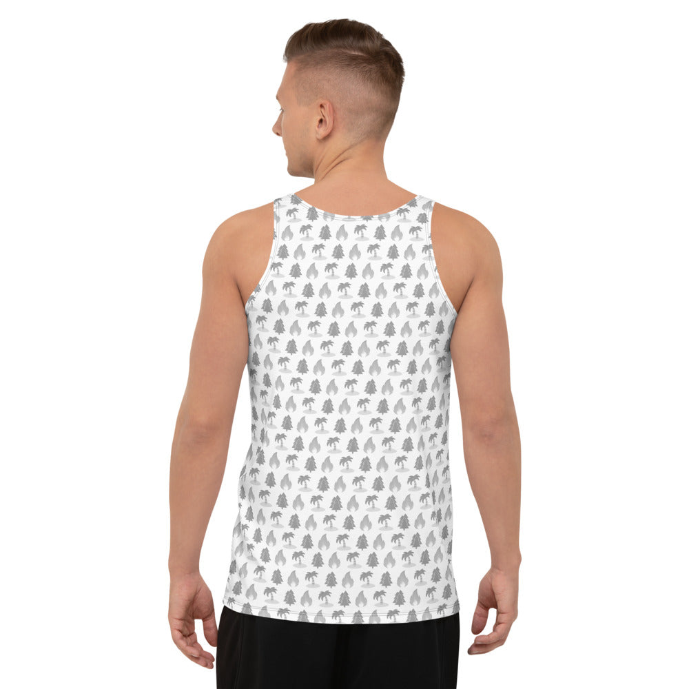 Fire Island Pines Shadow Emoji All Over Tank Top