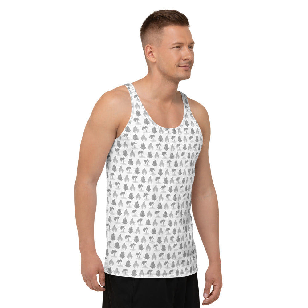 Fire Island Pines Shadow Emoji All Over Tank Top