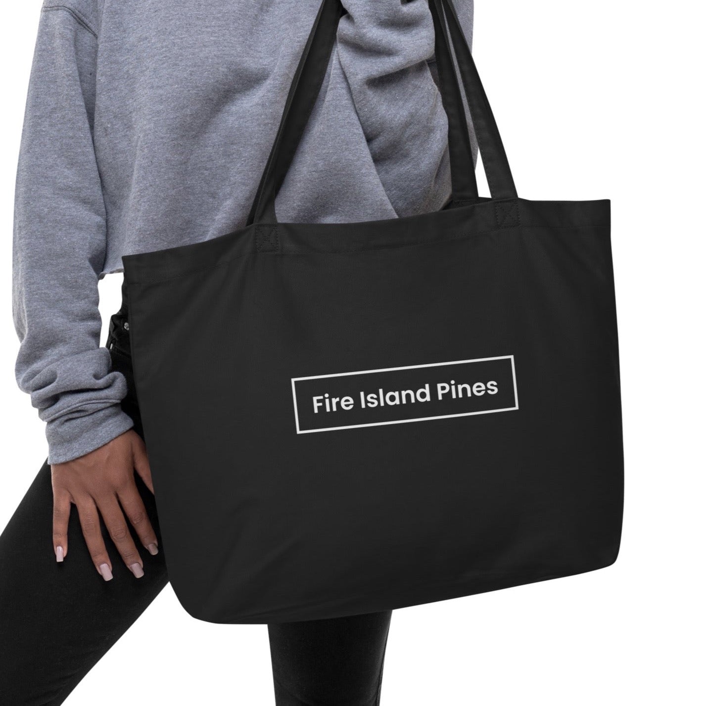 Tote Bag (organic) Fire Island Pines Box Logo