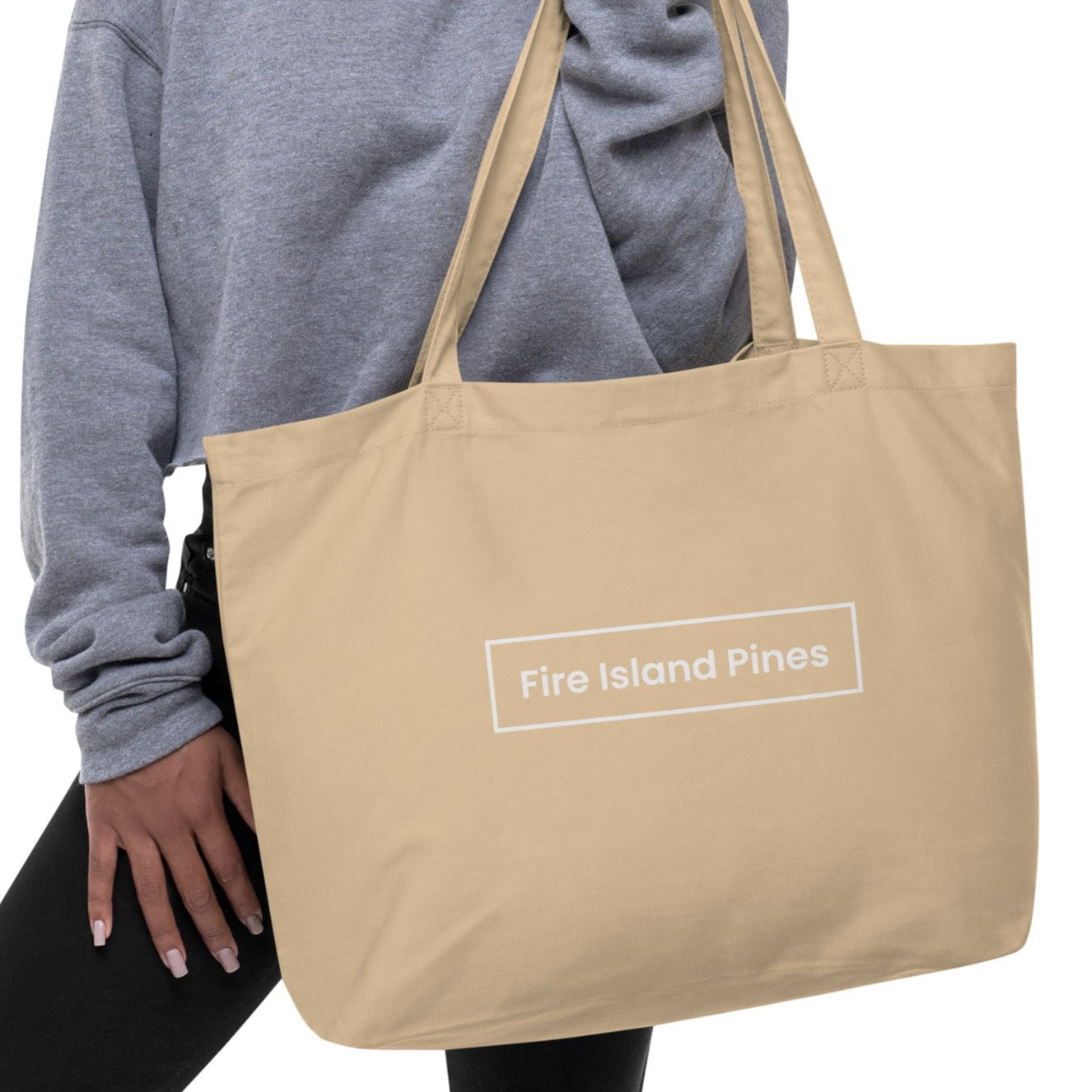 Tote Bag (organic) Fire Island Pines Box Logo