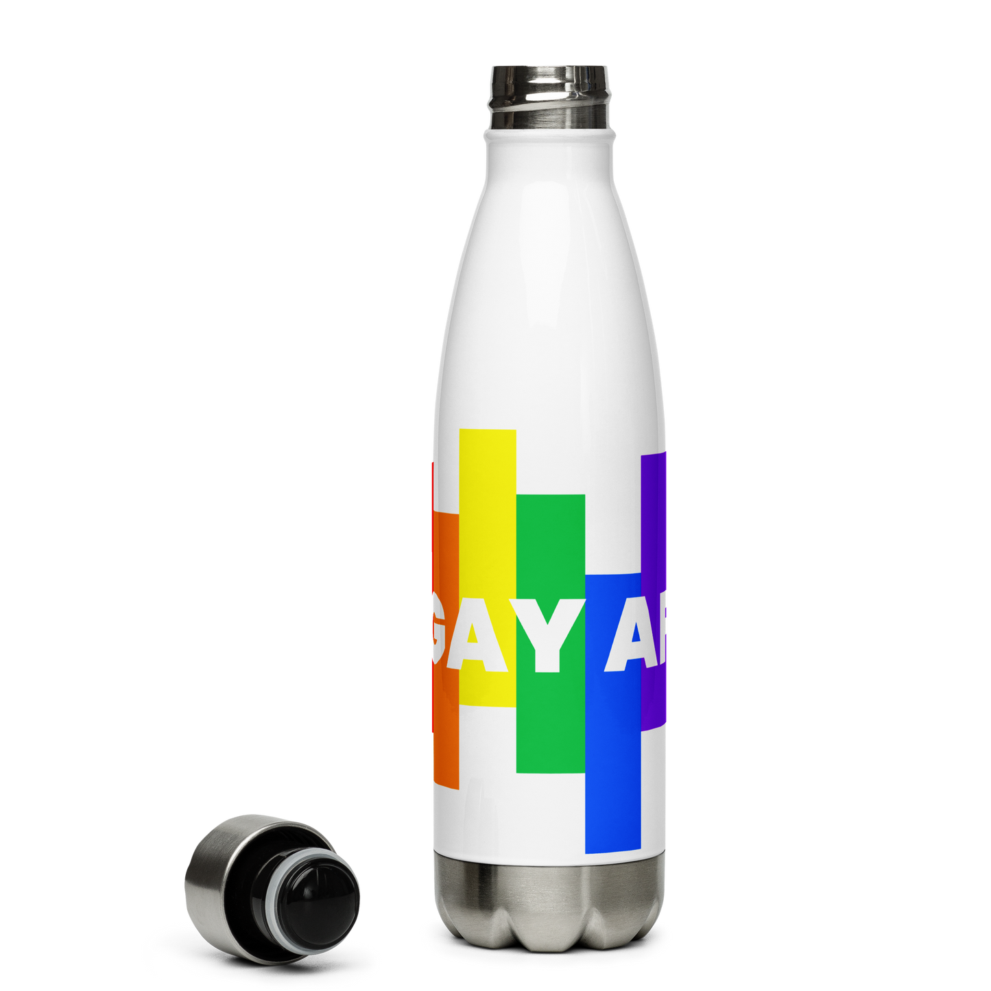 Gay AF Stainless Steel Water Bottle